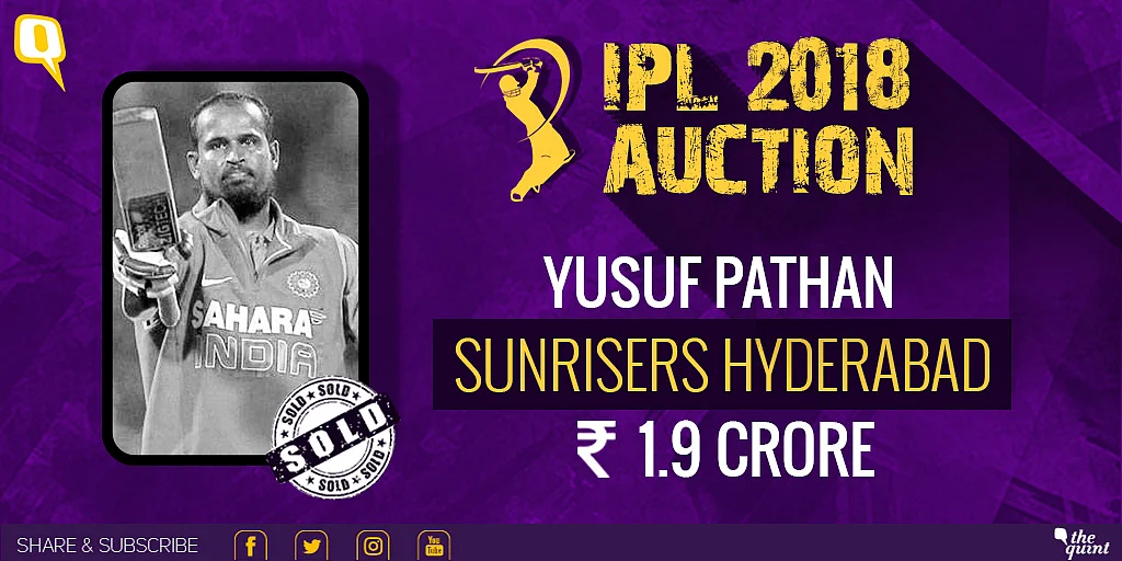 IPL Auction 2018 Live: Rashid Khan Goes to SRH, Malinga Unsold