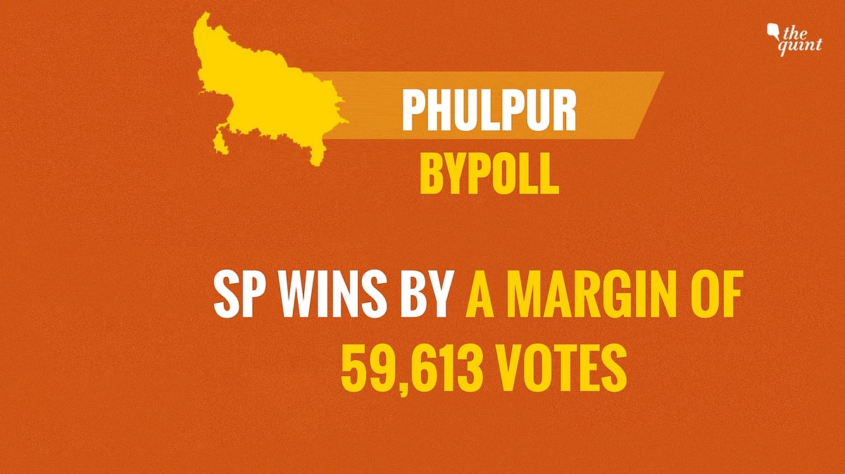 Phulpur Bypoll: SP Wins by a Margin of 59,460 Votes, BJP Comes 2nd