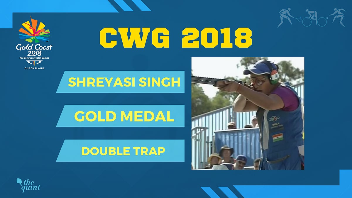CWG 2018 | Day 7: Shreyasi Singh Wins Gold in Double Trap 