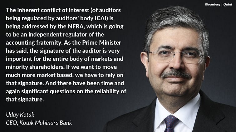 Accounting Weakest Link, Says Uday Kotak In A Chat With Anand Mahindra, M Damodaran On Corporate Governance