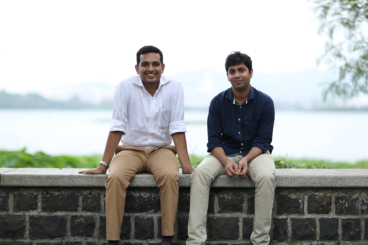 Zishaan Hayath and Hemanth Goteti, founders of Toppr