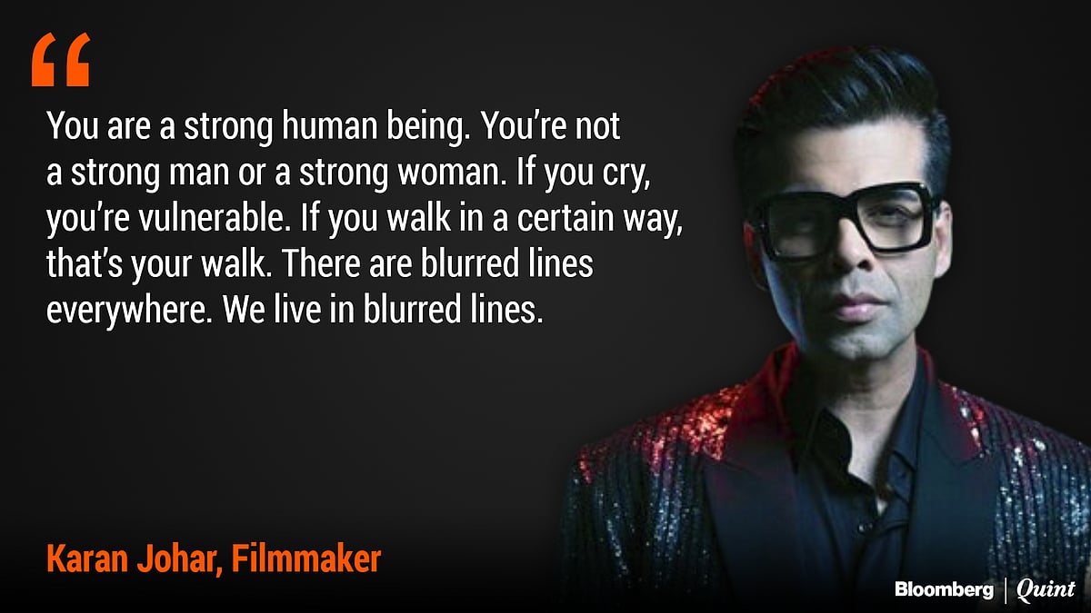 There’s A Myth To Masculinity. We Live In Blurred Lines, Says Karan Johar