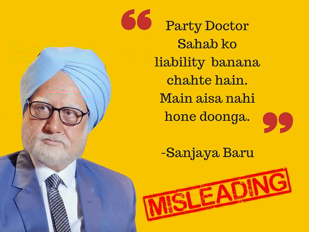 ‘The Accidental Prime Minister’: A Minefield of Slippery Facts