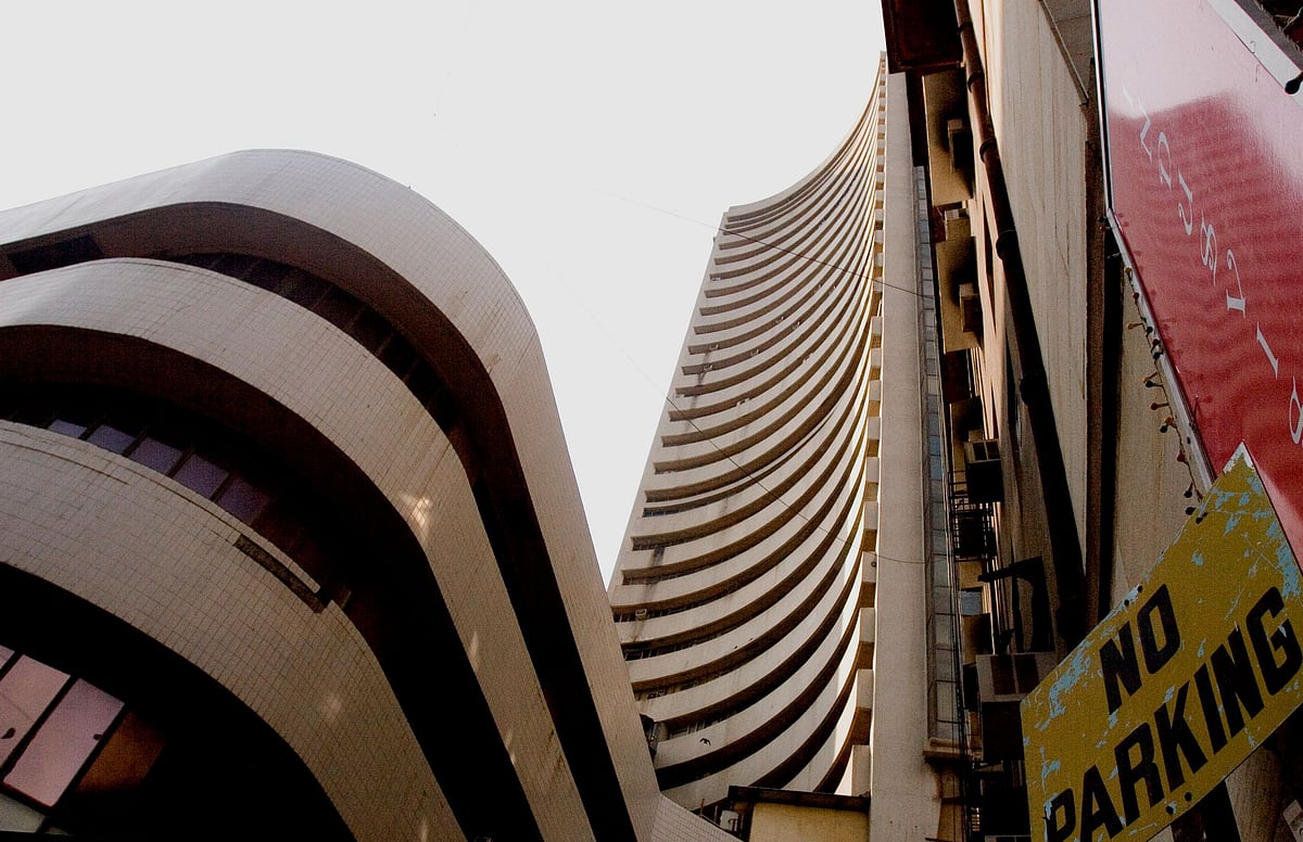 The BSE building. (Photographer: Vishal Patel/ BloombergQuint)