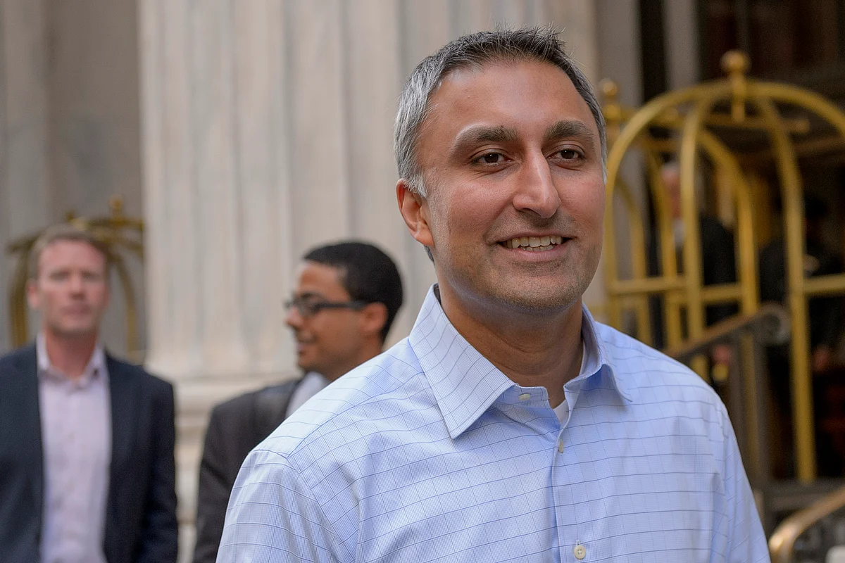 Mike Gupta, former chief financial officer of Twitter Inc. (Photographer: Jim Graham/Bloomberg)
