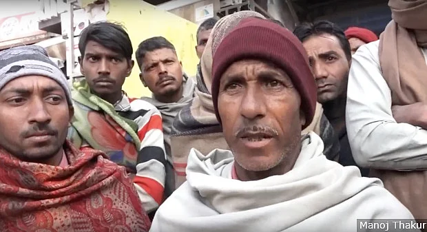 Sundar Lal, 45, used to earn around Rs 12,000 at a plywood manufacturing unit till it was hit by demonetisation. He earns less than half now--Rs 4,000-Rs 5,000--as a daily wage labourer.