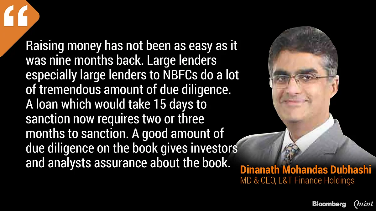 Dinanath Dubhashi, MD and CEO, L&T Finance Holdings Ltd