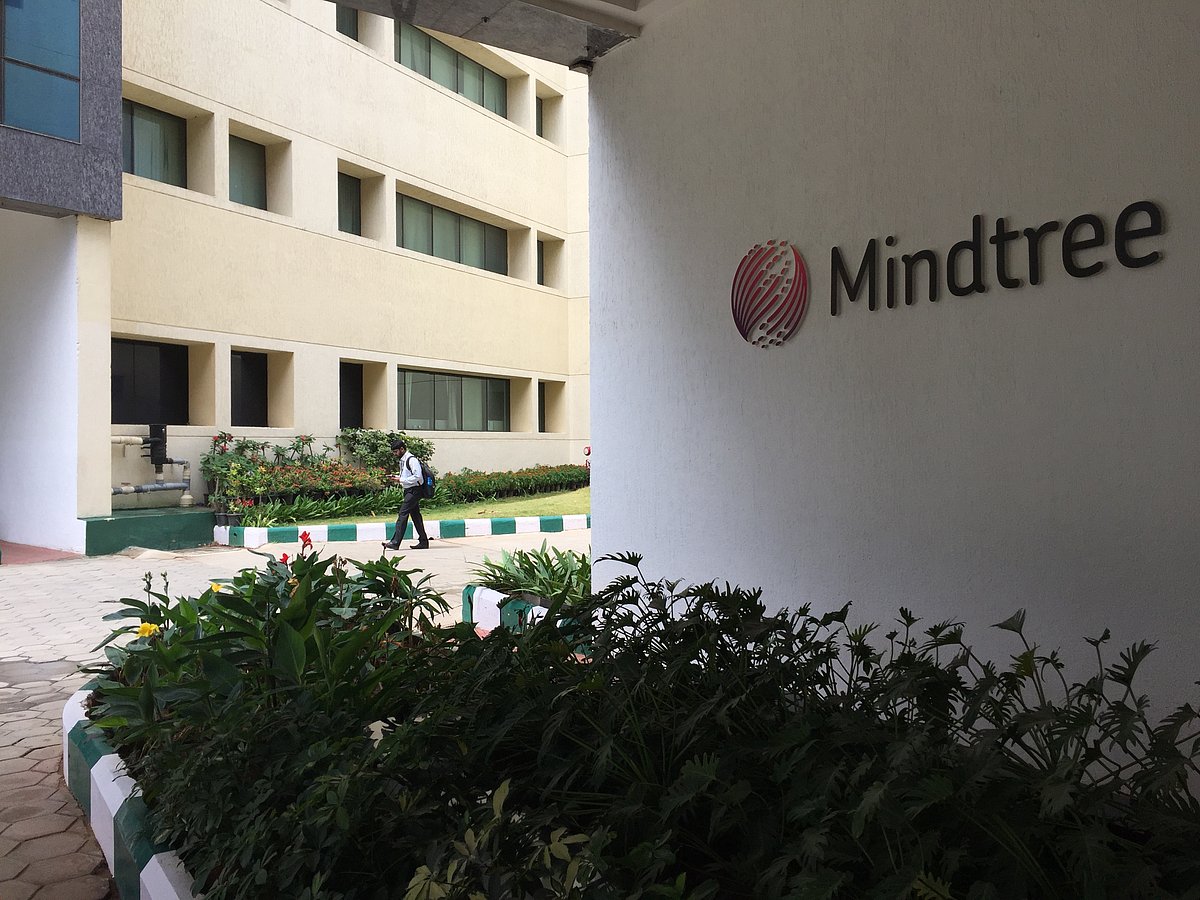 A view of the Mindtree campus in Bengaluru. (Source: PTI)