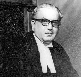 Chief Justice MC Chagla. (Photograph: Bombay High Court)