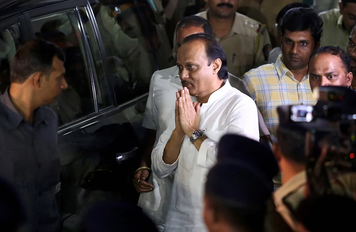 Ajit Pawar, deputy chief minister of Maharashtra and leader of Sharad Pawar-led Nationalist Congress Party. (Photo: PTI)
