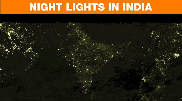 The Story Of India’s Slowing Economy... In Night Lights