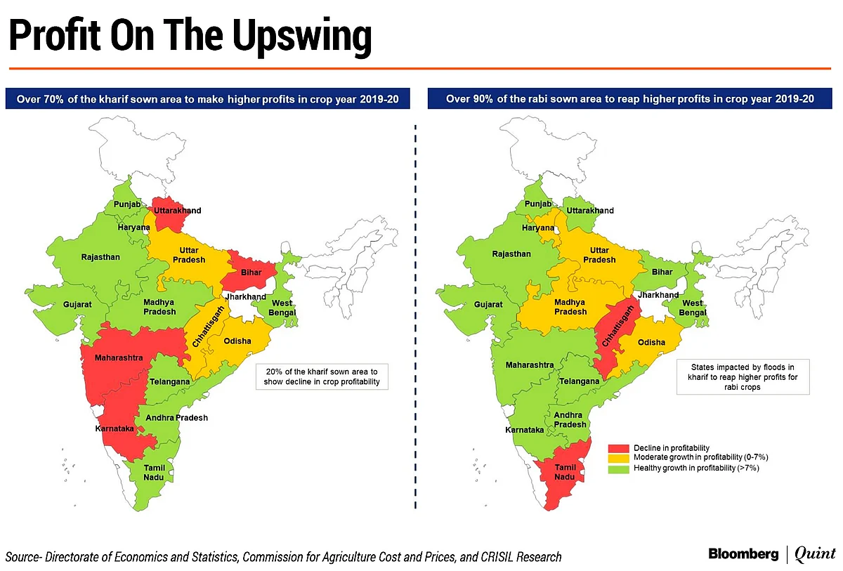 Farm Profit To Rise As Lower Kharif Output, MSP Hikes Push Up Prices, Says Crisil