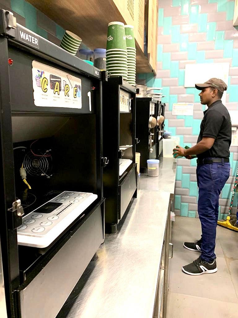 Chaayos’ Chai monk. (Source: Chaayos)