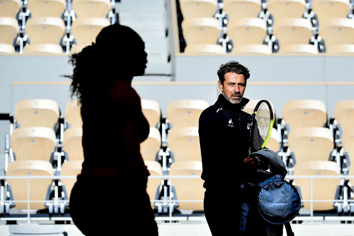 Patrick Mouratoglou with Serena Williams. (Image: Patrick Mouratoglou social media)