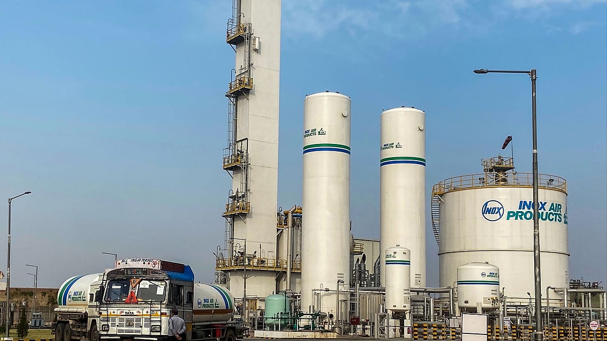 Image used for representation only. Inox Air Products Plant, a major oxygen supplier to Delhi hospitals.