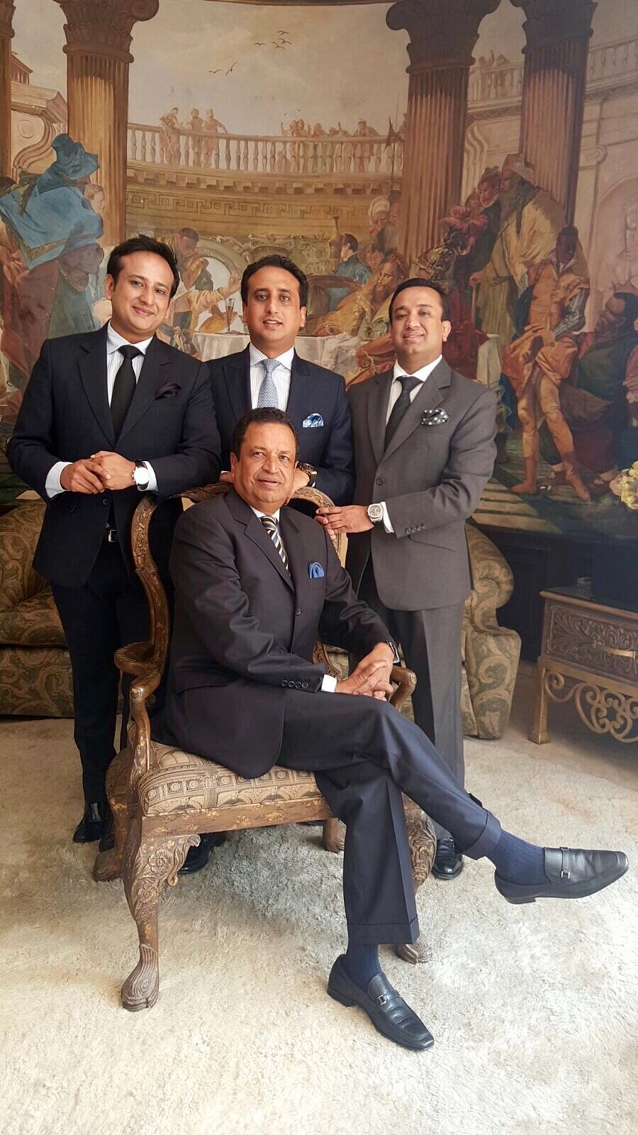 <div class="paragraphs"><p>From Left to Right: Nirvana Chaudhary, Managing Director, Chaudhary Group, Rahul Chaudhary, Managing Director, CG Hospitality & CG Corp Global and Varun Chaudhary, Managing Director, CG Corp Global. (Source: CG Corp Global)</p><p></p></div>