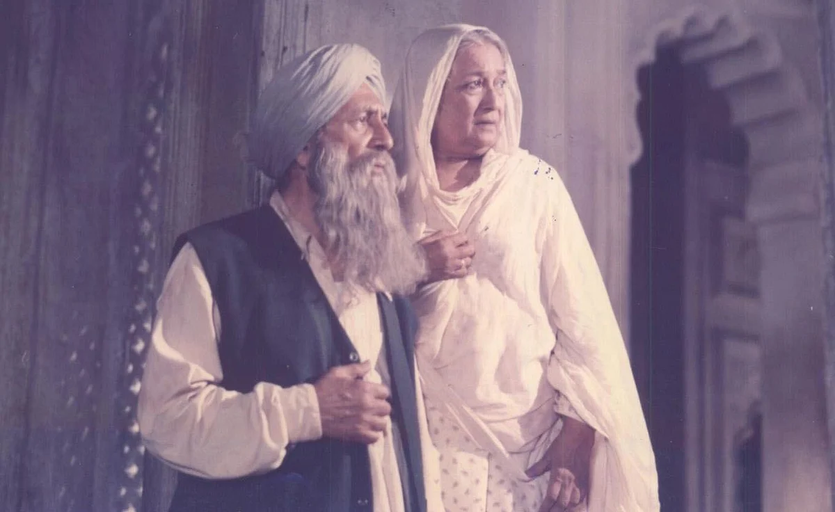 <div class="paragraphs"><p>Dina Pathak and Bhisham Sahni in Govind Nihalani’s Tamas. (Photograph: National Film Archive of India/Government of India)</p></div>