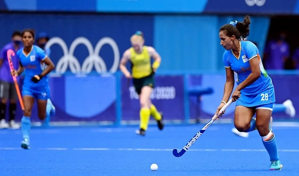 <div class="paragraphs"><p>India hockey captain Rani Rampal, during the  quarterfinal against Australia, at the Tokyo Olympics, on Aug. 2, 2021. (Photograph: Hockey India)</p></div>