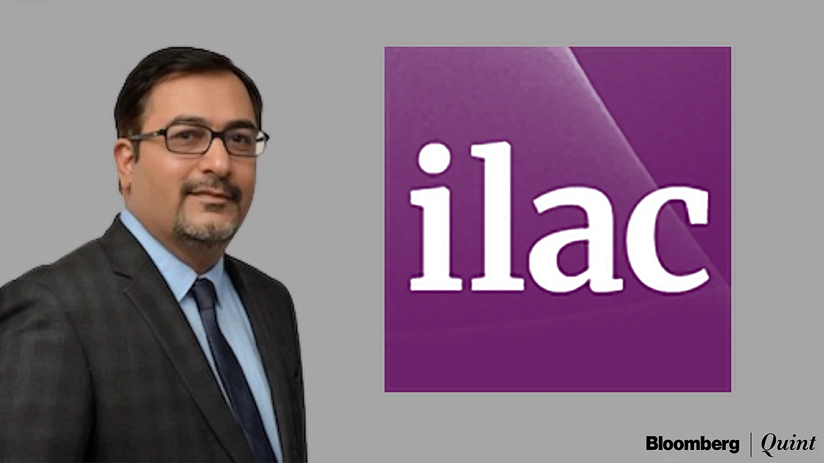 <div class="paragraphs"><p>Prashant Kumar's photograph juxtaposed with ILAC logo. (Image: BloombergQuint)</p></div>