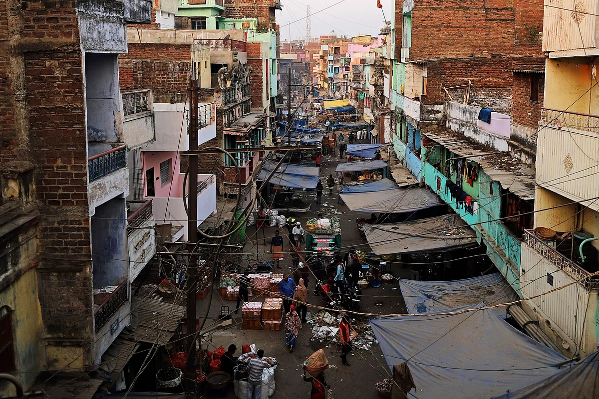 <div class="paragraphs"><p>A wholesale market in Patna, Bihar, India, on Friday, Feb. 26, 2021. (Photographer: Anindito Mukherjee/Bloomberg)</p></div>