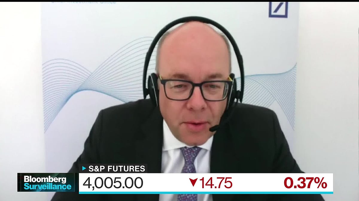 WATCH: Christian Nolting, global CIO at Deutsche Bank International Private Bank, says the company is shifting its underweight stance on equities.Source: Bloomberg