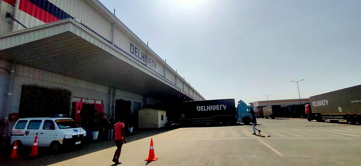 <div class="paragraphs"><p>Delhivery mega-gateway facility at Tauru, Haryana. (Source: Rishabh Bhatnagar/BQ Prime)</p></div>