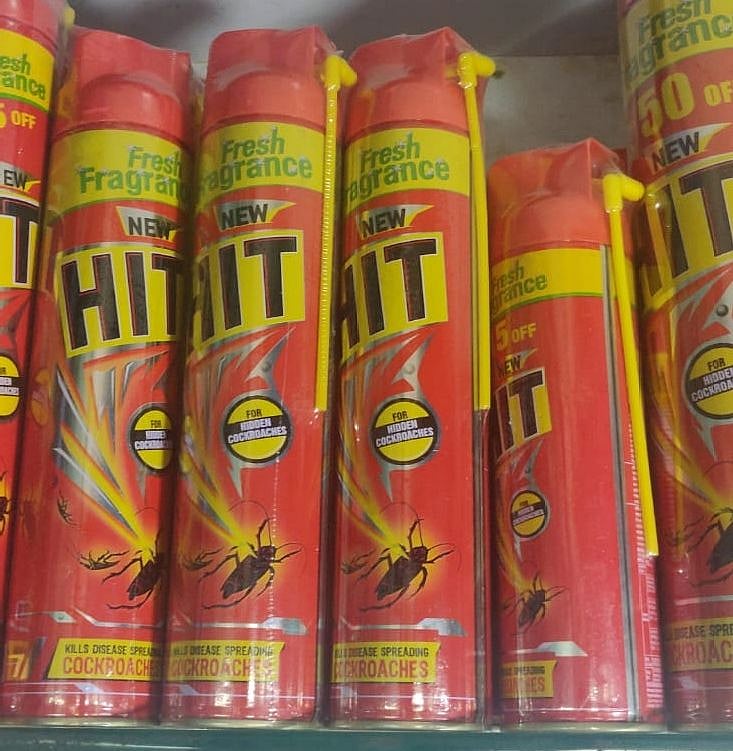 <div class="paragraphs"><p>Godrej Consumer Products' Hit brand household insecticide kept in a shop on display. (Photo: Usha Kunji /Source: BQ Prime)</p></div>