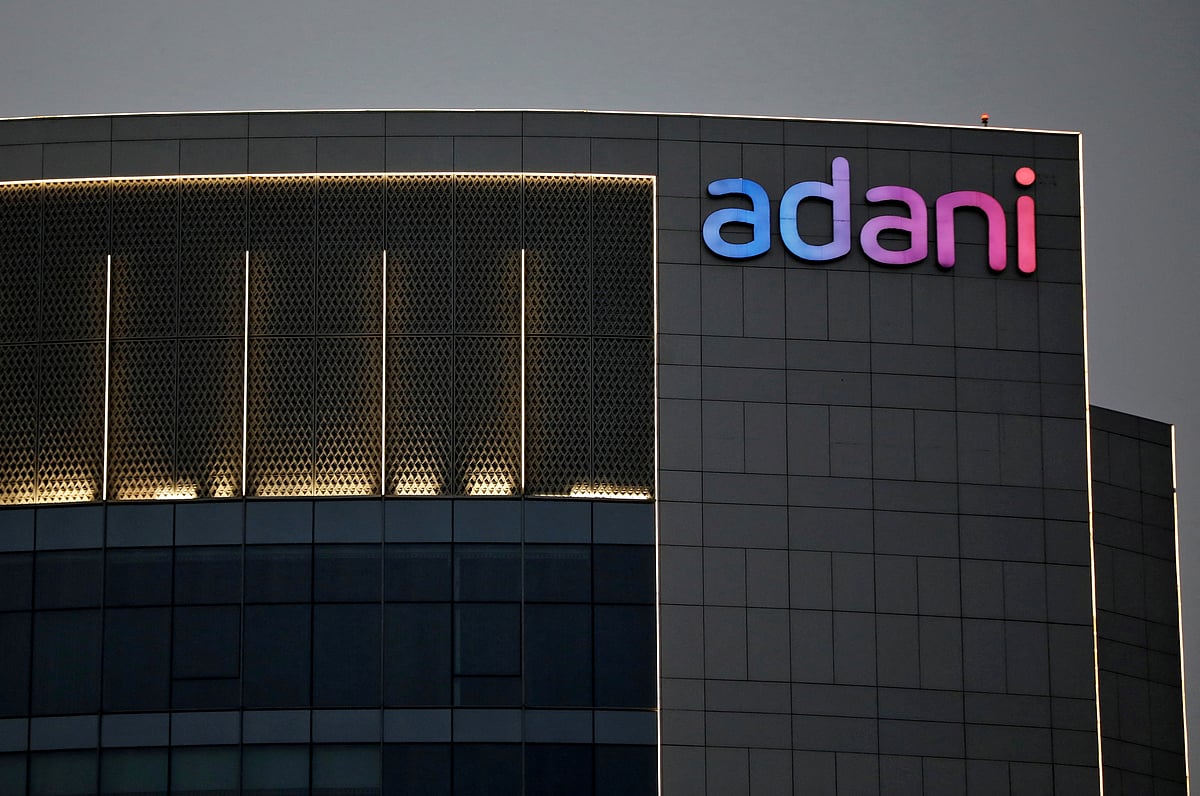 <div class="paragraphs"><p>Adani Group logo seen on the facade of one of its buildings. (Photo: Amit Dave/Reuters)</p></div>
