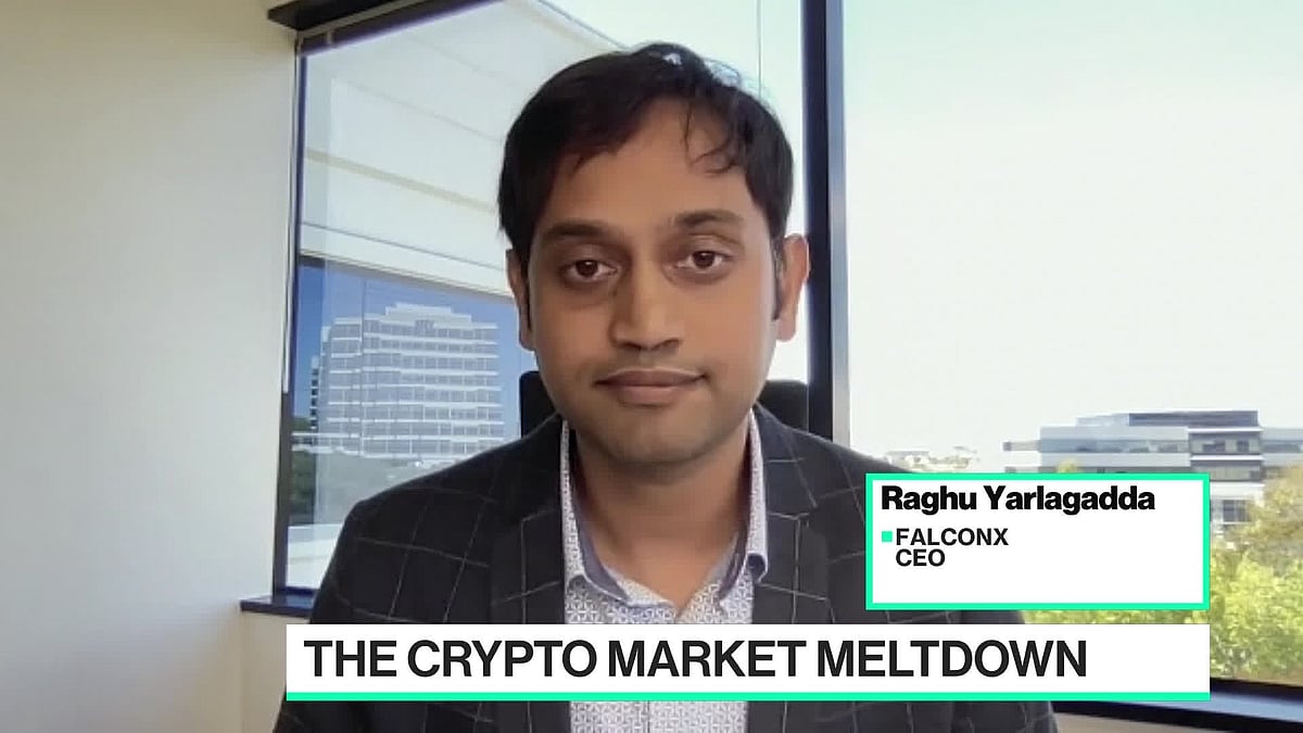 WATCH: FalconX CEO Raghu Yarlagadda discusses the current crypto market meltdownSource: Bloomberg