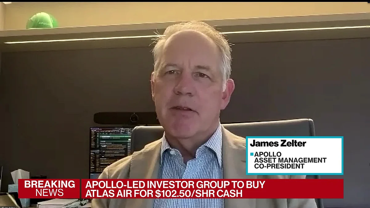 WATCH: James Zelter, co-president and chief investment officer of credit at Apollo Global Management, discusses the alternative asset manager’s foray into aircraft leasing, second-quarter performance, and credit strategy.Source: Bloomberg