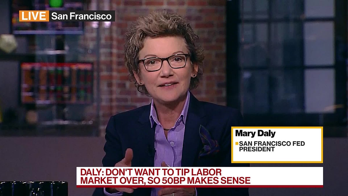 WATCH: Federal Reserve Bank of San Francisco President Mary Daly discusses the state of the US economy and its implications for monetary policy.Source: Bloomberg