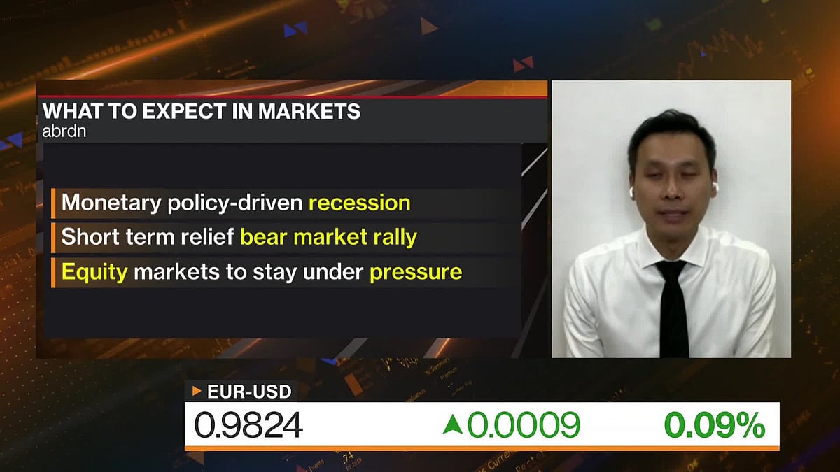 WATCH: The Fed will drive the economy into recession, says Ray Sharma-Ong, investment director for multi-asset solutions at abrdn.Source: Bloomberg