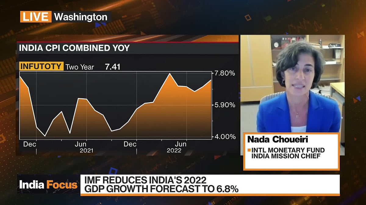 Nada Choueiri, India mission chief at International Monetary Fund, discusses India’s economy, the headwinds the country is facing and her outlook for the currency. She speaks on Bloomberg Television.Source: Bloomberg