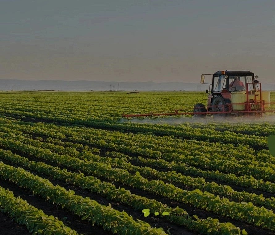 <div class="paragraphs"><p>A farmer spraying pesticide in an open field. (Source: Company website).</p></div>