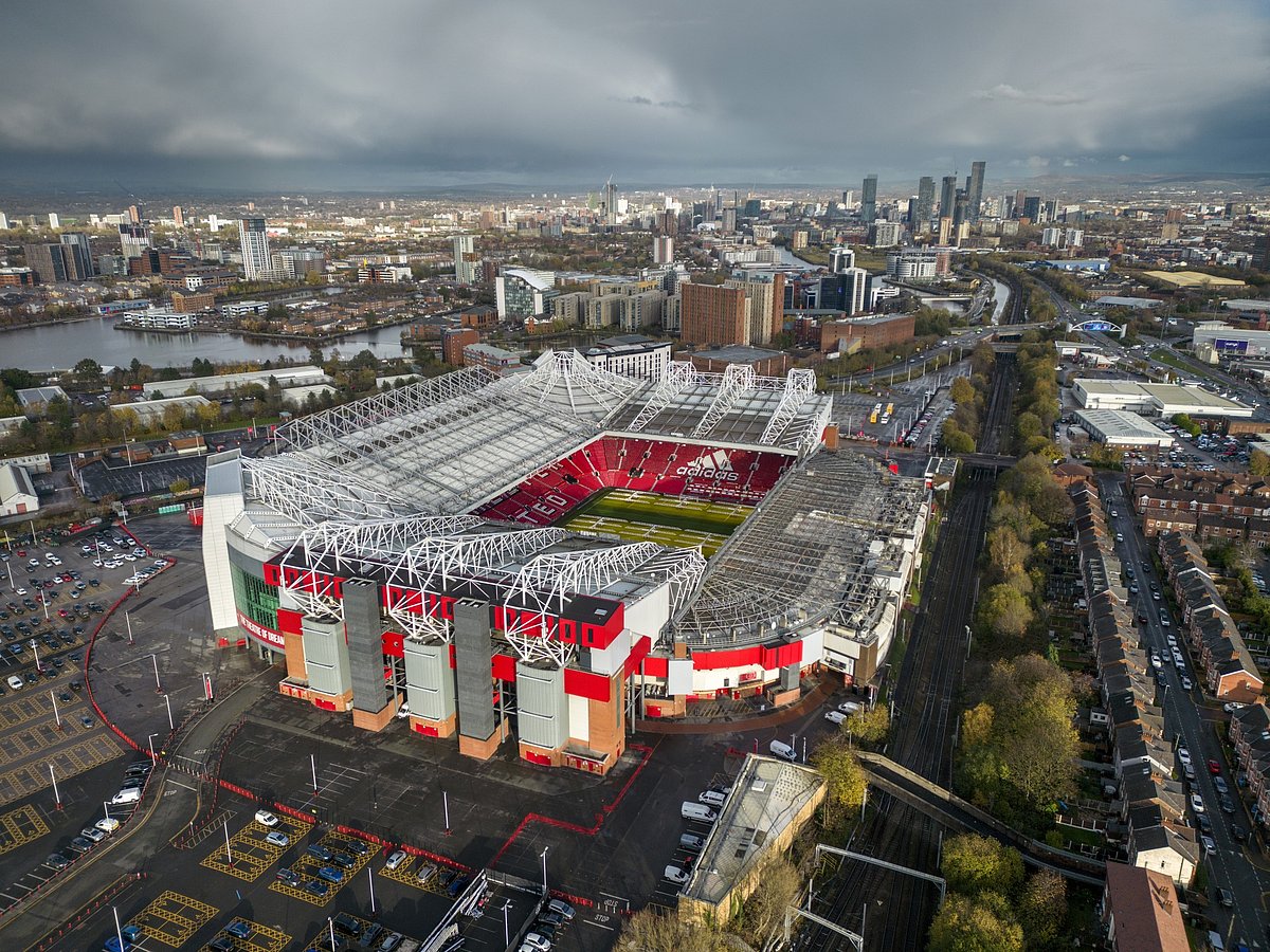 Manchester United’s Old Trafford Stadium in Manchester.Photographer: Christopher Furlong/Getty Images