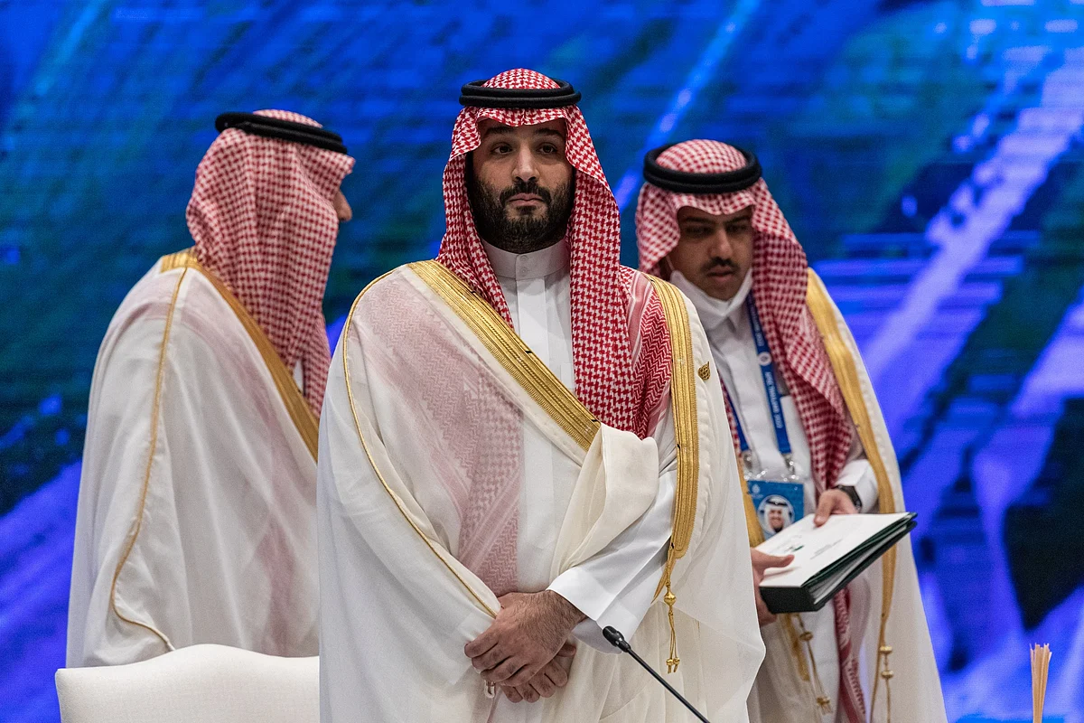 Mohammed bin Salman in Bangkok on Nov. 18.Photographer: Andre Malerba/Bloomberg