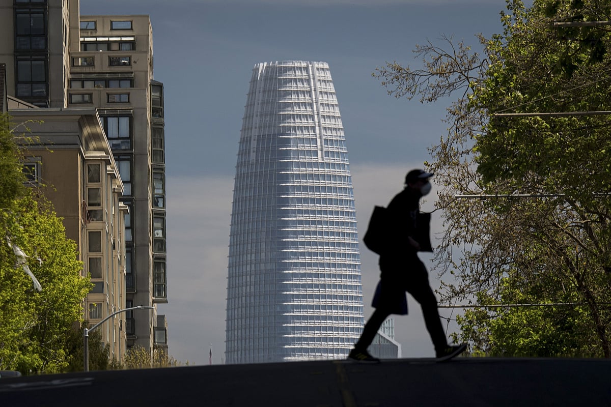 SalesForce Tower in San Francisco.Photographer: David Paul Morris/Bloomberg