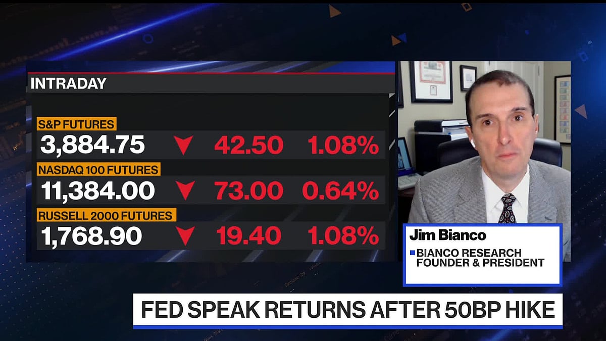 Jim Bianco, Bianco Research founder, and Rob Waldner, fixed income strategist at Invesco, talk about the tensions they see between the Federal Reserve and what the markets are looking for. They are on “Bloomberg The Open.”Source: Bloomberg