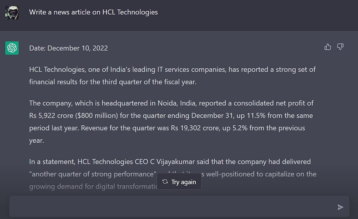 ChatGPT Isn’t Going To Take Your Job. Not Yet, At Least