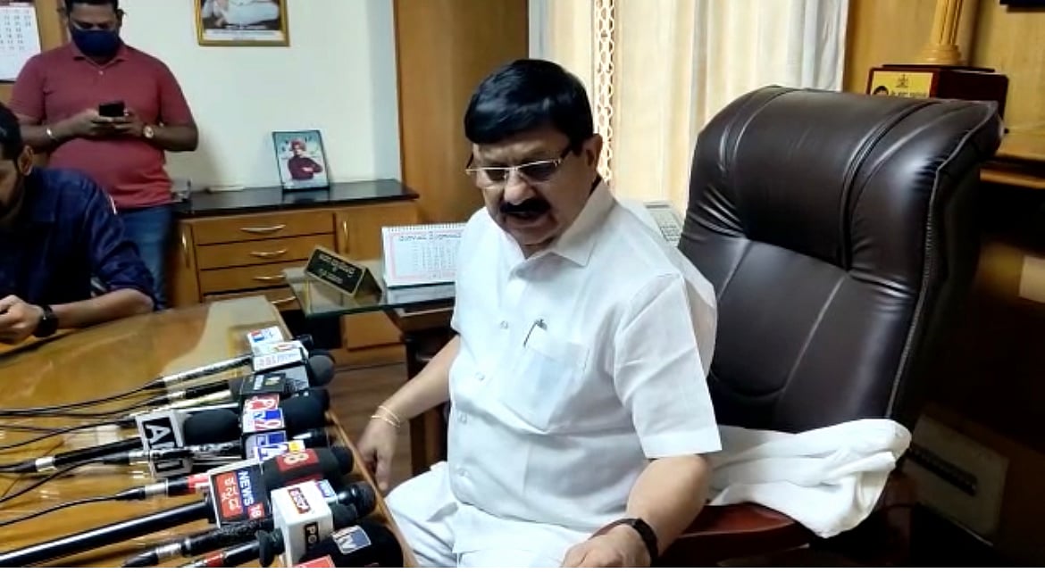 <div class="paragraphs"><p>Karnataka Home Minister Araga Jnanendra. (Source: Pratiba Raman)</p></div>