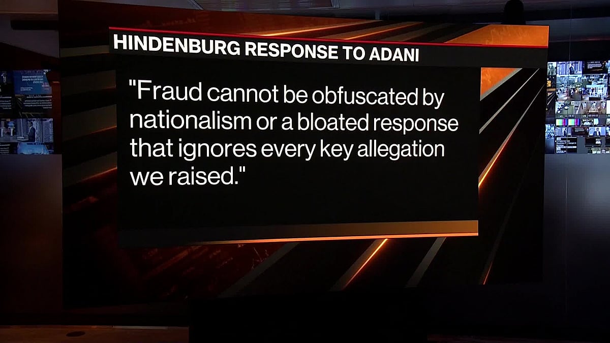WATCH: Hindenburg Research has responded to Adani Group’s lengthy rebuttal of fraud allegations. PR Sanjai reports.Source: Bloomberg