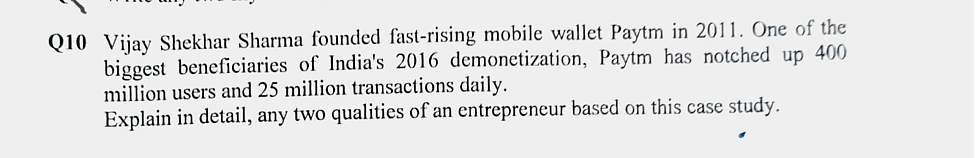 Paytm’s Vijay Shekhar Sharma Features As A Case Study On Entrepreneurship In Gurugram's School Class 10 Exam