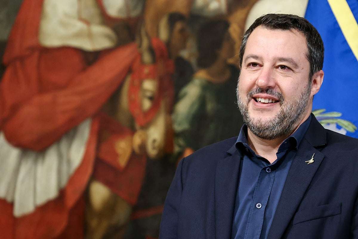 Matteo Salvini. Photographer: Alessia Pierdomenico/Bloomberg