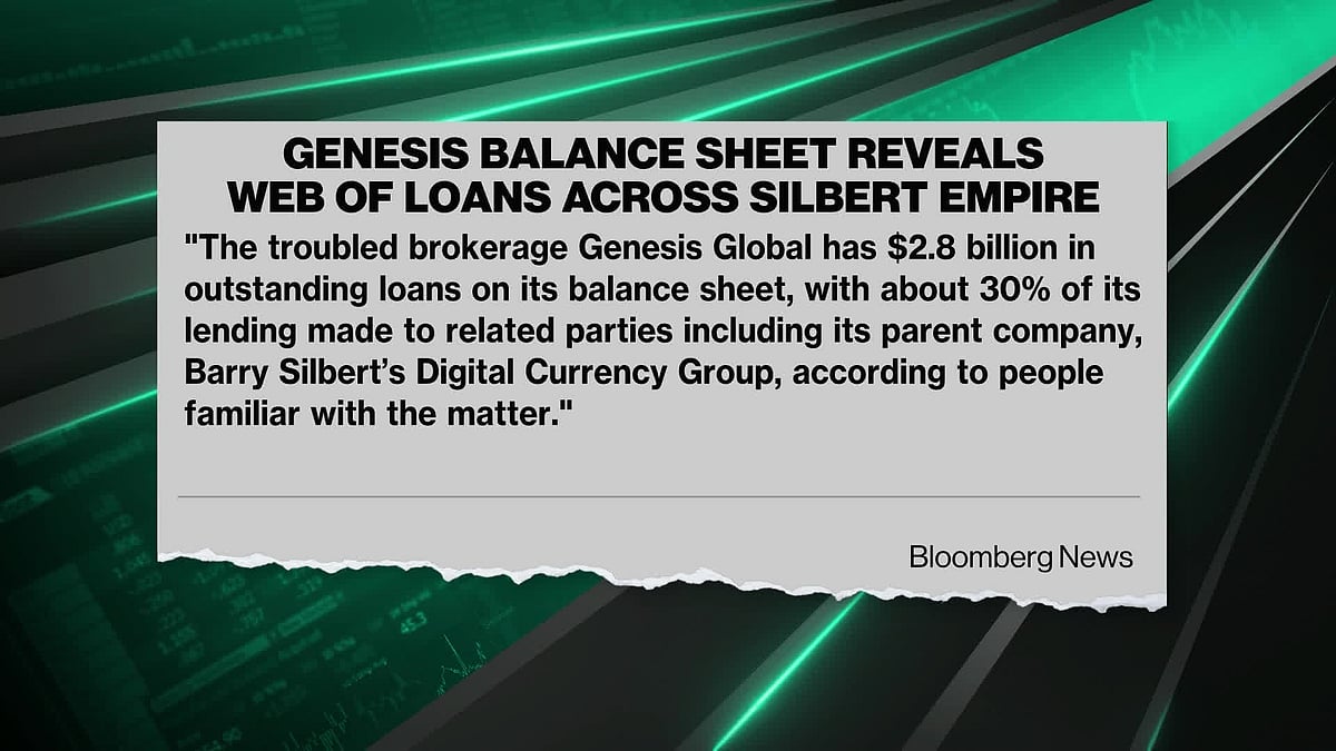 Watch: The SEC sued crypto brokerages Genesis Global Capital and Gemini Trust Co. for breaking securities rules.Source: Bloomberg