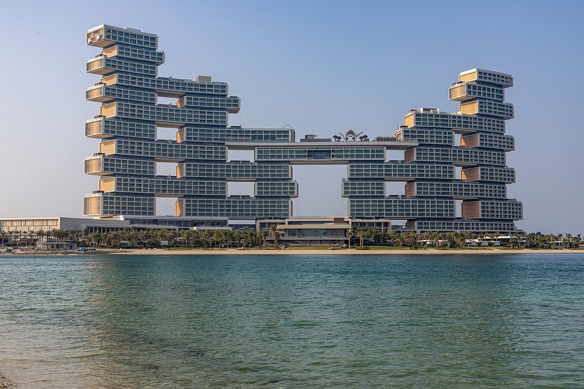 Atlantis the Royal residences and resort, on the Palm Jumeirah in Dubai, could be a contender for the World’s Best Hotel list after it opens to guests next month.Photographer: Christopher Pike/Bloomberg