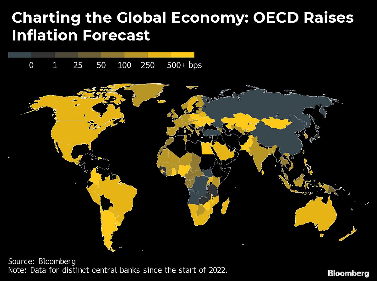 Charting the Global Economy: OECD Raises Inflation Forecast