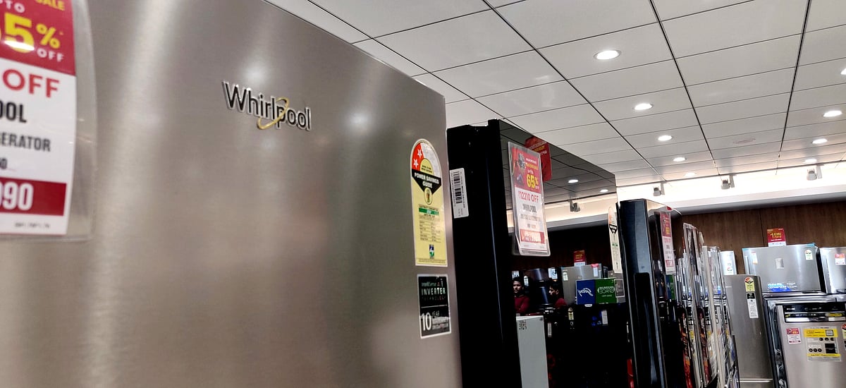 <div class="paragraphs"><p>Whirlpool refrigerator in a store. (Source: Usha Kunji /NDTV Profit)</p></div>