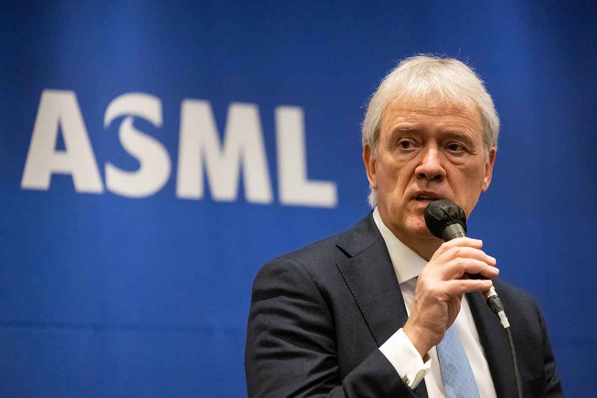 Peter Wennink, chief executive officer of ASMLPhotographer: SeongJoon Cho/Bloomberg
