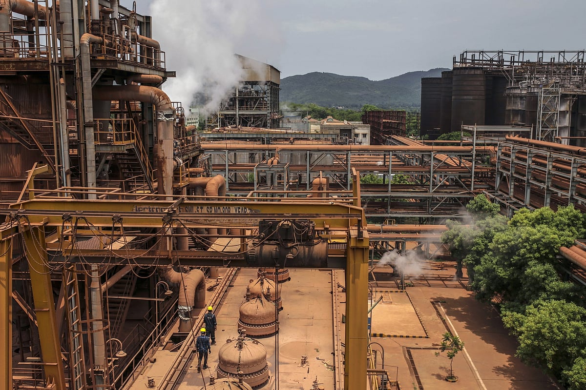 Vedanta’s Alumina Refinery in Lanjigarh district in Odisha, India.Photographer: Dhiraj Singh/Bloomberg