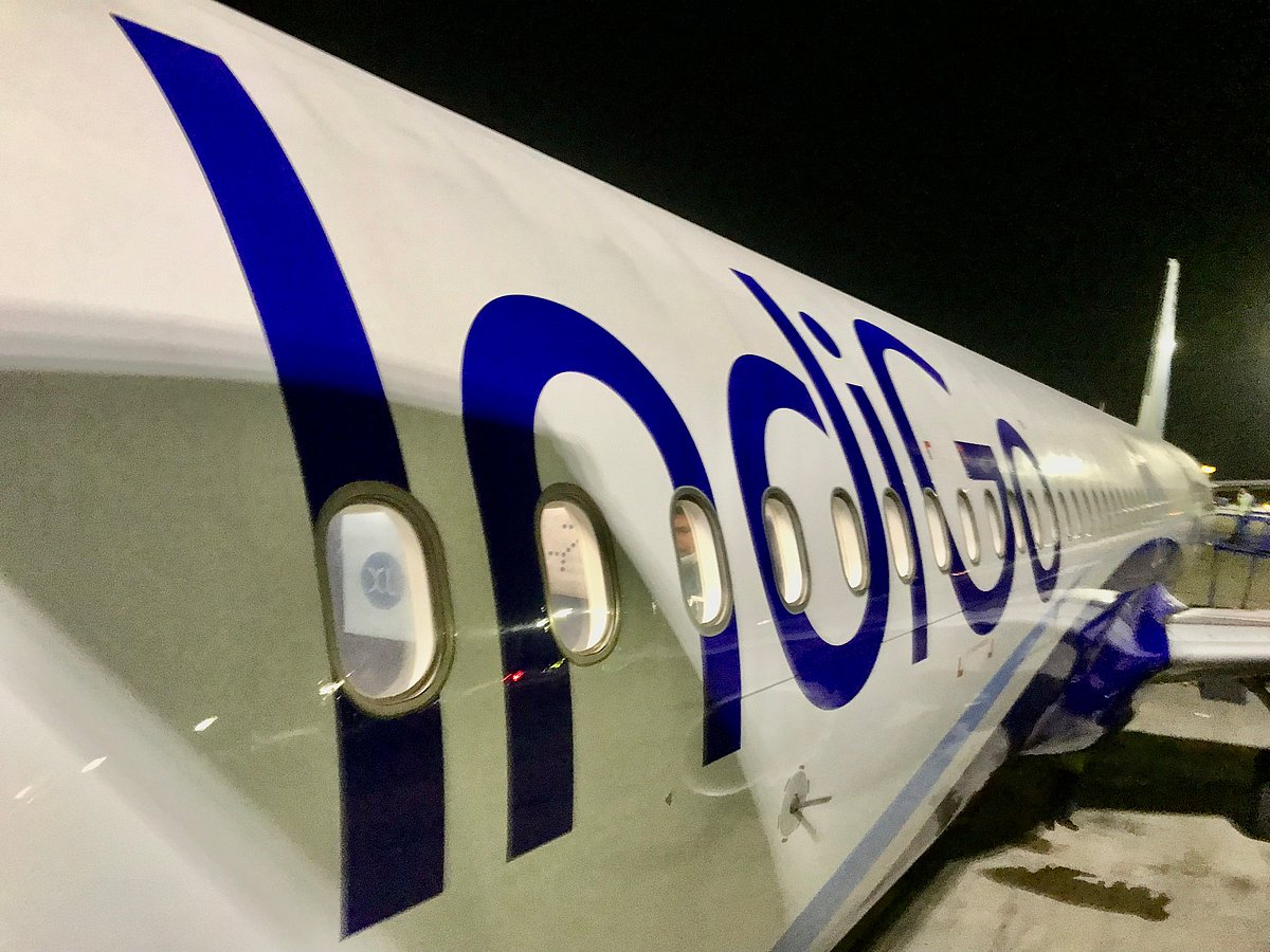 <div class="paragraphs"><p>Signage of IndiGo on airplane, plane. (Photo: Vijay Sartape/ Source BQ Prime)</p></div>